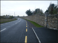Road and boundary works